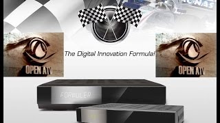 Formuler F1 ReceiverSTB  New Generation of STB with Enigma 2openATV 42 Image [upl. by Aicital]