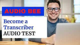 Audio bee transcription test MCQ level 1  Audio bee test  Audio bee test answers [upl. by Ratep]