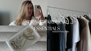 SPRING WARDROBE ESSENTIALS [upl. by Yrogerg]