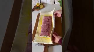 The best Ever flaky Salmon Wellington Recipe [upl. by Gudren438]