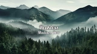 Madison Beer  Reckless lyrics slowed  reverb [upl. by Brien722]