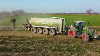 Fendt 939 amp 718  2x Ravizza 4s interratori  Manure injection  Mainardi Contoterzi [upl. by Jr]