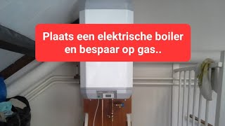 Plaatsen Nibe Melite elektrische boiler [upl. by Neibart564]