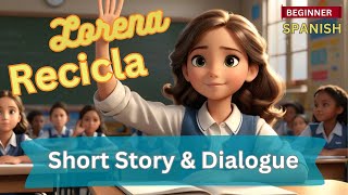 Story in the Present indicative  Learn Spanish Easily [upl. by Burn975]