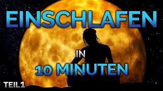 Hypnose zum Einschlafen Achtung wirkt SOFORT Meditation EinschlafenDurchschlafen [upl. by Tereve]