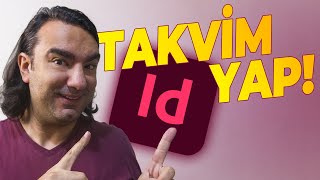 Indesign Tablo Özelliği İle Takvim Yapımı [upl. by Egwin804]