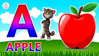 Phonics Song 2 with TWO Words in 3D  A For Airplane  ABC Alphabet Songs with Sounds for Children [upl. by Nonez128]