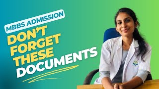 DOCUMENTS FOR ADMISSION MBBS  NEET 2024 Malayalam  Medstyletravel with adi [upl. by Auqined]