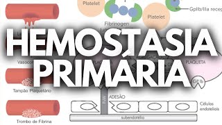 HEMOSTASIA PRIMÁRIA HEMATOLOGIA [upl. by Adar342]