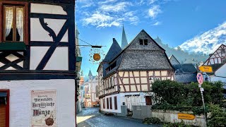 Altstadt Bacharach in Germany เมืองเก่าสวยงามในประเทศเยอรมัน [upl. by Solorac]