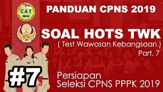 Soal HOTS TWK CPNS 2019 dan Pembahasan  Persiapan Test CPNS PPPK 2019  Part7 [upl. by Carlyn]