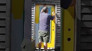 Painting Exterior Door [upl. by Teiv560]