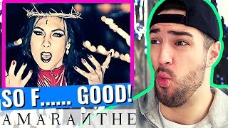 AMARANTHE  STRONG feat Noora Louhimo OFFICIAL MUSIC VIDEO║REACTION [upl. by Devan]