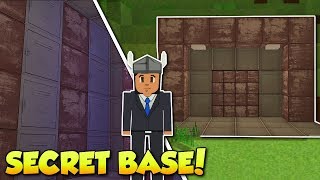 BUILDING A SECRET BASE amp VAULT  Voxel Turf Gameplay  Building a Base [upl. by Timon635]