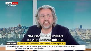 Aymeric Caron PULVÉRISE violemment les journalistes de France Info sur Gaza [upl. by Sueddaht]