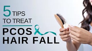 5 tips to treat PCOS Hair fall  Dr Anjali Kumar  Maitri [upl. by Zillah407]