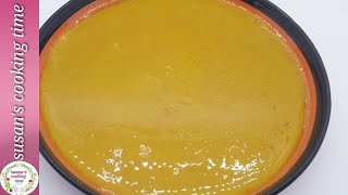 how to make pumpkin pudding bobar asida  susans cooking time [upl. by Aciamaj]