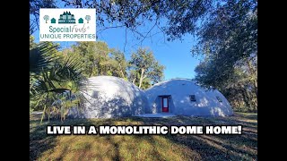 Embrace Unique Life in a Monolithic Dome Home [upl. by Nayk]