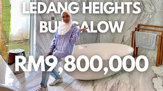 Exclusive House Tour  Ledang Heights Bungalow Iskandar Puteri  RM98M Luxury Living in Johor [upl. by Gnilrac592]