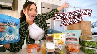 Grocery Shopping w Alisha Vlogmas Day 2 [upl. by Inavihs]