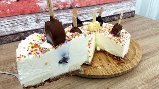 Diese Kombination macht dich verrückt 🤤 Cheesecake und Eis 🔥 [upl. by Inama989]