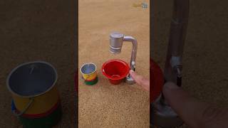 mini hand pump ideas diy mini motor water pump science project💦 [upl. by Noyerb]