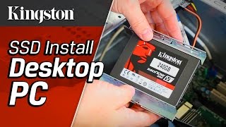 Installing a SSD in a Desktop PC [upl. by Toddy695]