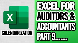 Splitting Monthly Data into Weeks Calendarization Excel for Auditors and Accountants Part 9 [upl. by Supen994]