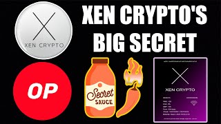 XEN Cryptos BIGGEST SECRET REVEALED Optimism XEN [upl. by Prochoras]