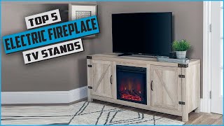 5 Best Electric Fireplace TV Stands of 2024  top 5 Electric Fireplace [upl. by Hayila]