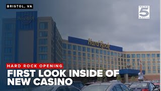 FIRST LOOK inside of new Hard Rock Hotel amp Casino Bristol [upl. by Grannia]