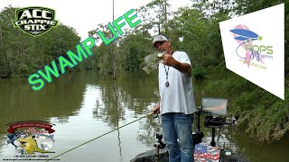 Catching Crappie Deep In The SparkleBerry Swamp [upl. by Alag]