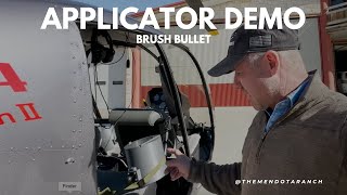 The Brush Bullet ￼ applicator brushbullet helicopter juniper ￼ [upl. by Neirbo]