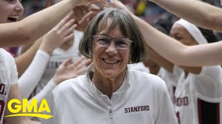 Legendary basketball coach Tara VanDerveer announces retirement [upl. by Chastain]