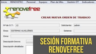 SESIÓN FORMATIVA RENOVEFREE [upl. by Arbed]