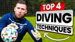 The 4 Diving Techniques Every Goalkeeper Must Know [upl. by Brandice]