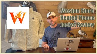 Weston Store Heated Fleece Jacket Review [upl. by Ennirok]