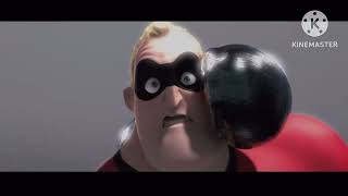 The Incredibles 2004 Kronos Unveiled Scene Slow [upl. by Resiak]