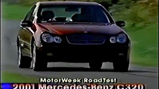 2001 MercedesBenz C320 W203  MotorWeek Retro [upl. by Knah]