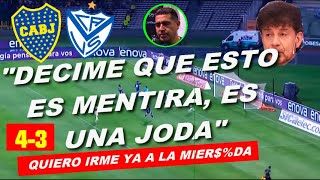 🔴Relator Destruido Daniel Mollo 🔴Velez 4  Boca 3 Copa Argentina 2024 Semifinal [upl. by Angeli290]