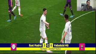 Real Madrid vs Celta Vigo Football Gameplay  efootball 25 Mobile [upl. by Sabrina849]