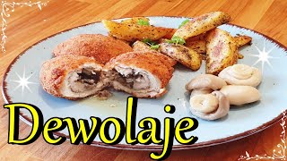 Soczysty Kotlet dewolaj  de volaille  3 składniki 🤗👩‍🍳 [upl. by Aeslehc493]