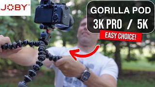 Joby GorillaPod 3K Pro vs 5K  Which Should You Buy [upl. by Uzzi]