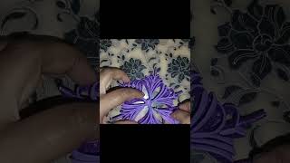 DIY Glitter Foam Flower  Easy Handmade Craft for Home Decor [upl. by Vivienne864]