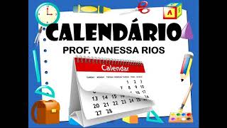 Ciências  Calendário  1° Ano Ensino Fundamental [upl. by Mendive672]