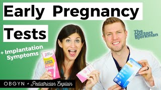 How Early Can You Take a Pregnancy Test OBGYN Explains Implantation amp Early Pregnancy Symptoms [upl. by Lehman]