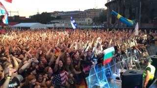 MANOWAR live  Magic Circle Festival Finland  July 26 2014 [upl. by Adrahs]