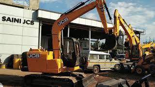 JCB JS81 MACHINE DEMO PART 1 [upl. by Goldwin]