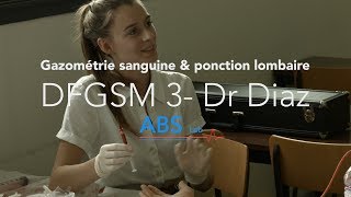 Gazométrie sanguine amp ponction lombaire  Dr Diaz ABS Lab [upl. by Norling]