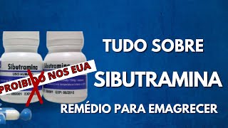 Sibutramina como tomar Remédio para emagrecer [upl. by Xilef]